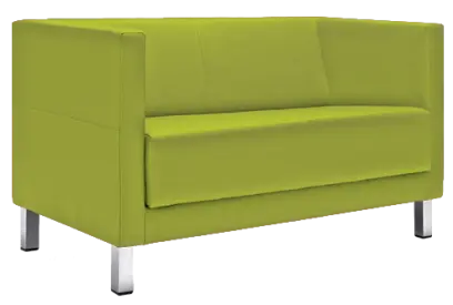 VELA - 2H, křeslo, látka VX EV 20 - látka zelená